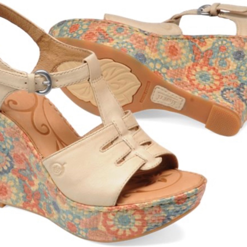 BORN Rebecka wedges Size 38